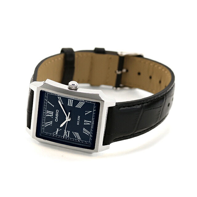 カシオ チープカシオ CASIO スタンダード クォーツ 電池式 MTP-B190L-2BV 海外モデル メンズ チプカシ 腕時計 ブランド アナログ ネイビー ブラック 黒 おしゃれ 防水 小さい 軽い かわいい プレゼント 実用的