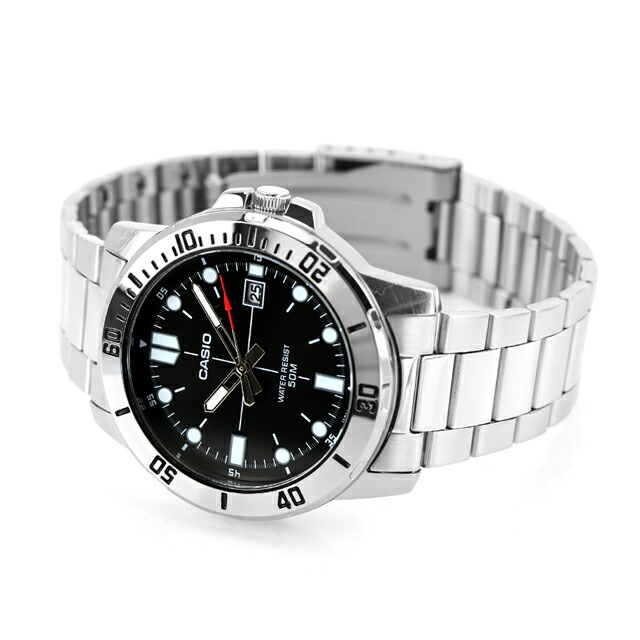 カシオ チープカシオ CASIO クォーツ 電池式 MTP-VD01D-1EV スタンダード 海外モデル メンズ チプカシ 腕時計 ブランド カシオ casio アナログ ブラック 黒 おしゃれ 防水 小さい 軽い かわいい プレゼント 実用的 学生