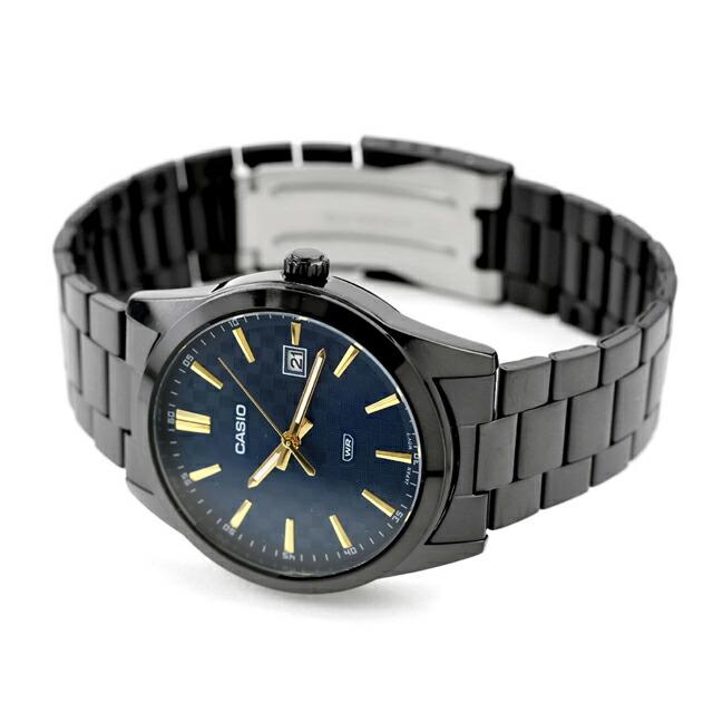 カシオ チープカシオ CASIO クォーツ 電池式 MTP-VD03B-2A スタンダード 海外モデル メンズ チプカシ 腕時計 シンプル ブランド カシオ casio アナログ ブラック 黒 おしゃれ 防水 小さい 軽い かわいい プレゼント 実用的 学生 受験生 受験用 試験用 受験対応