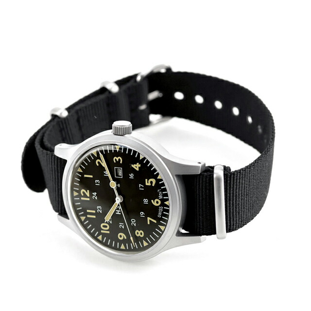 ナバルウォッチ Naval military watch US Army Type クォーツ 電池式 腕時計 ブランド メンズ NAVAL WATCH Mil-01B-BK アナログ ブラック 黒 おしゃれ 防水 プレゼント 男性 実用的