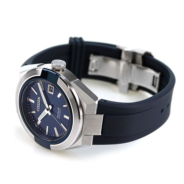 シチズン シリーズ 8 870 メカニカル 耐磁2種 日本製 自動巻き メンズ 腕時計 NA1005-17L CITIZEN Series 8 ブルー 高級 ブランド おしゃれ 防水 文字盤 大きい プレゼント 男性 実用的