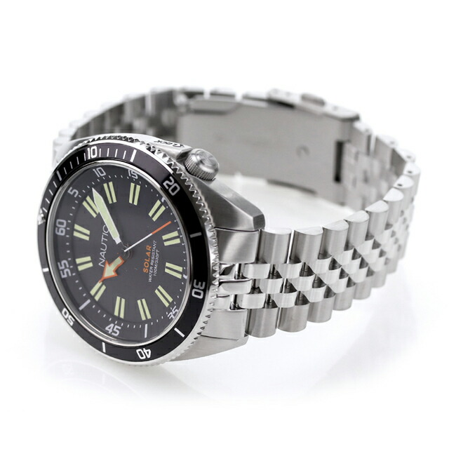 ノーティカ ノーティカヴィンテージ ソーラー 腕時計 メンズ NAUTICA NAPNVS405 アナログ ブラック 黒 ブランド おしゃれ 防水 プレゼント 男性 実用的