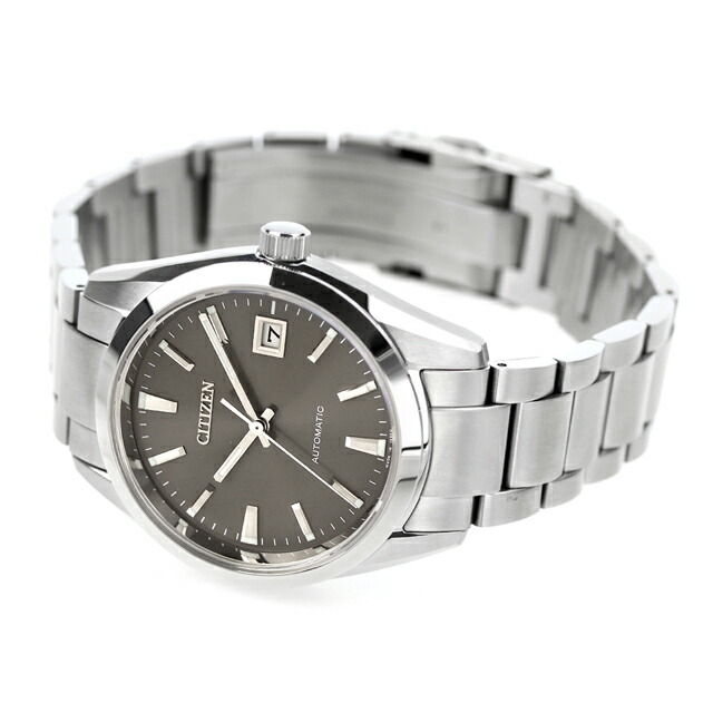 シチズン コレクション 自動巻き 腕時計 メンズ CITIZEN COLLECTION NB1050-59H アナログ グレー 日本製 ブランド おしゃれ 防水 プレゼント 男性 実用的