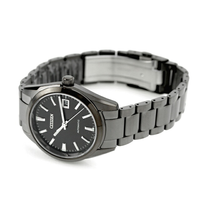 シチズン コレクション メカニカル 自動巻き 腕時計 メンズ CITIZEN COLLECTION NB1054-58E アナログ ブラック 黒 日本製 ブランド おしゃれ 防水 プレゼント 男性 実用的