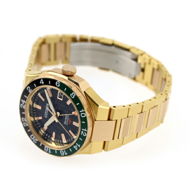 シチズン シリーズ8 880 メカニカル 自動巻き 腕時計 ブランド メンズ CITIZEN Series 8 NB6033-51E アナログ ブラック ゴールド ピンクゴールド 黒 日本製 高級 おしゃれ 防水 文字盤 大きい プレゼント 男性 実用的