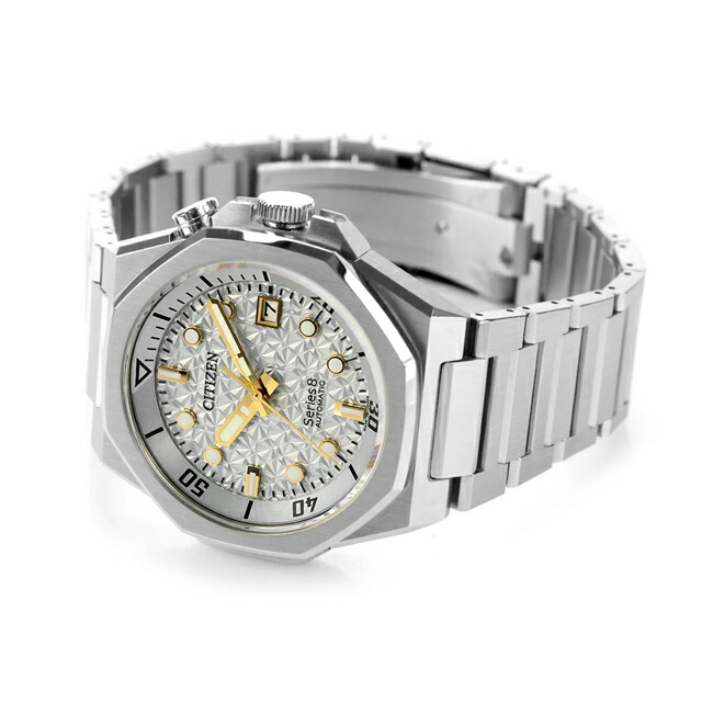 シチズン シリーズ8 880 Mechanical Limited 自動巻き 腕時計 ブランド メンズ 数量限定 耐磁2種 CITIZEN Series 8 NB6060-58H アナログ シルバー 日本製 高級 おしゃれ 防水 文字盤 大きい プレゼント 男性 実用的