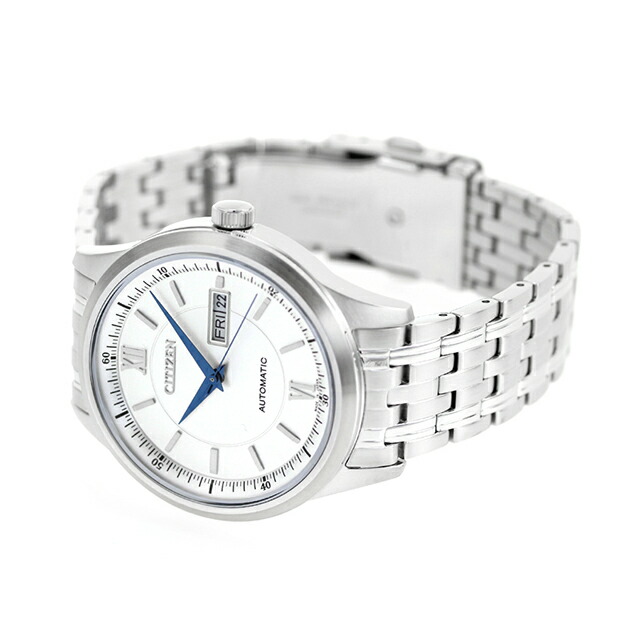 シチズン コレクション メカニカル クラシックデイ＆デイト 自動巻き 腕時計 メンズ CITIZEN COLLECTION NY4050-62A アナログ シルバー 日本製 ブランド おしゃれ 防水 プレゼント 男性 実用的