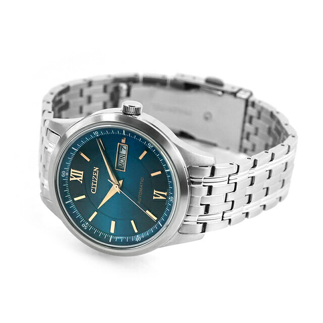 シチズン コレクション メカニカル「金碧珠」 限定モデル 自動巻き 腕時計 ブランド メンズ 数量限定 CITIZEN COLLECTION NY4050-71L アナログ ブルー 日本製 おしゃれ 防水 プレゼント 男性 実用的