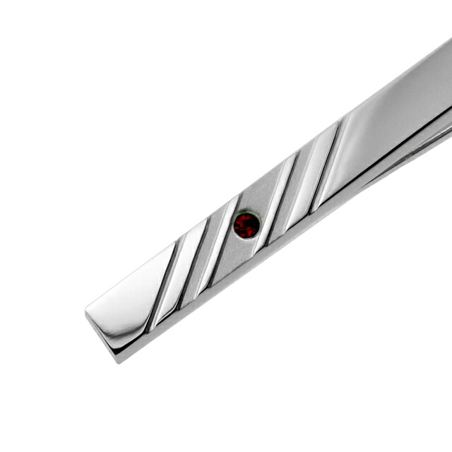 オロビアンコ ネクタイピン メンズ Orobianco ORT587A-01 シルバー レッド アクセサリー タイバー タイピン ジュエリー ブランド 高級 おしゃれ プレゼント 男性 実用的 かっこいい