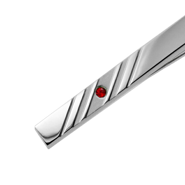 オロビアンコ ネクタイピン メンズ Orobianco ORT587A-07 シルバー レッド アクセサリー タイバー タイピン ジュエリー ブランド 高級 おしゃれ プレゼント 男性 実用的 かっこいい