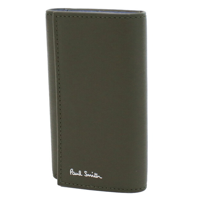 ポール・スミス 6連キーケース メンズ Paul Smith レザー イタリア M1A1981 グレー系 小物 ブランド 高級 おしゃれ プレゼント 実用的