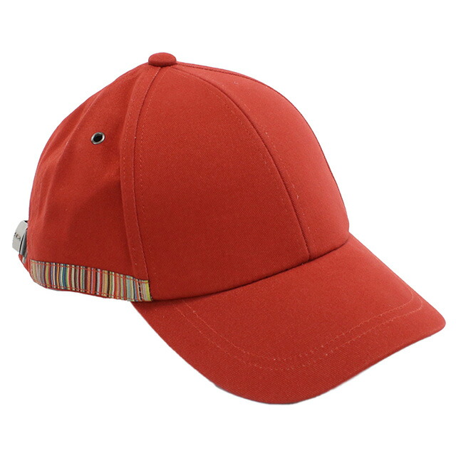 ポール・スミス キャップ メンズ ブランド Paul Smith コットン100% M1A385F レッド系 小物 選べるモデル プレゼント 実用的