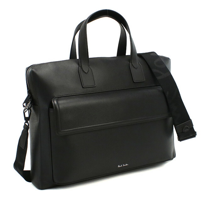 ポール・スミス ブリーフケース メンズ ブランド Paul Smith レザー M1A8031 ブラック バッグ 軽量 A4 ノートpc ブランド 高級 おしゃれ プレゼント 男性 実用的 かっこいい