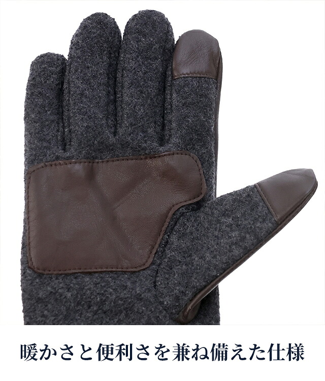2026 最新 ポロ ラルフローレン 手袋 メンズ ブランド POLO RALPH LAUREN ナッパハイブリッドタッチグローブ スマートフォン対応 ロゴ ワンポイント 無地 PG0095 黒 選べるモデル プレゼント ギフト