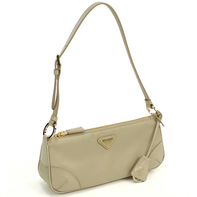 プラダ セミショルダー レディース ブランド PRADA 1BC201 ベージュ バッグ