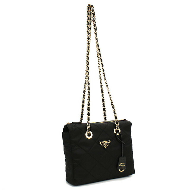 プラダ ショルダーバッグ ショルダー レディース PRADA イタリア 1BG468 NERO ブラック バッグ 斜めがけ ブランド 高級 おしゃれ プレゼント 女性 実用的 かわいい
