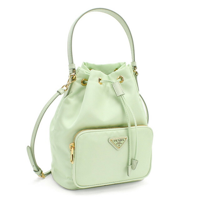 プラダ ハンドバッグ レディース ブランド PRADA 1BH038 ACQUA バッグ 軽量 小さめ 手提げ 高級 おしゃれ プレゼント 女性 実用的 かわいい