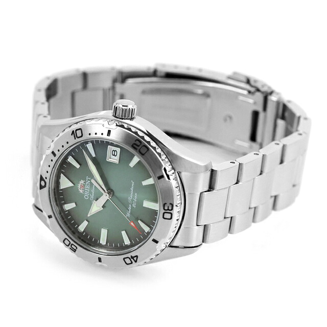 オリエント Sports Orient Mako 自動巻き 腕時計 ブランド メンズ ORIENT SPORTS RN-AC0Q13E アナログ グリーン おしゃれ 防水 プレゼント 男性 実用的