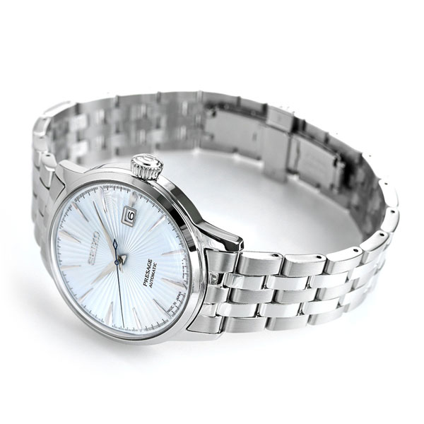 セイコー プレザージュ Cocktail Time カクテル スカイダイビング 自動巻き メンズ 腕時計 SARY161 SEIKO PRESAGE アイスブルー 高級 ブランド おしゃれ 防水 プレゼント 男性 実用的