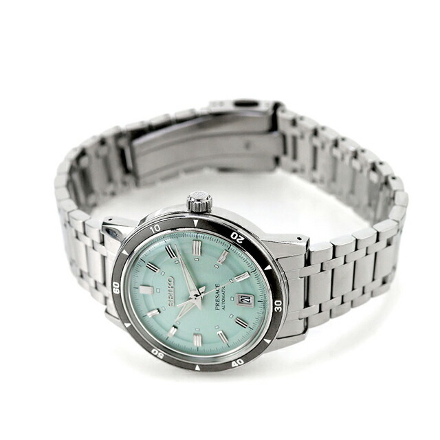 セイコー プレザージュ Style60's 自動巻き 腕時計 ブランド メンズ SEIKO PRESAGE SARY265 アナログ アイスグリーン 日本製 高級 おしゃれ 防水 プレゼント 男性 実用的