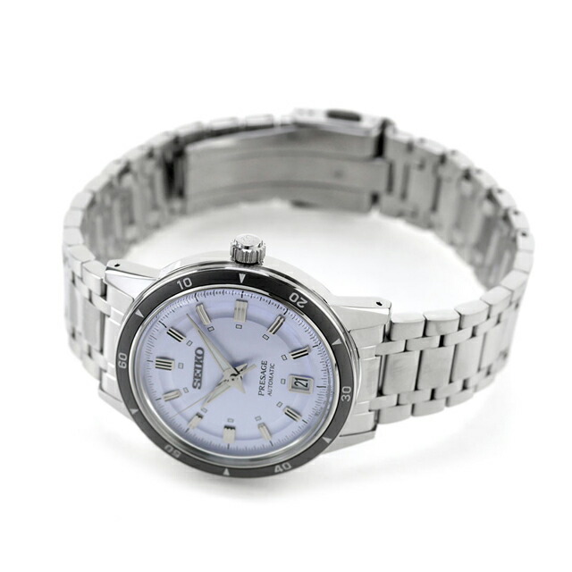 セイコー プレザージュ Style60's 自動巻き 腕時計 ブランド メンズ SEIKO PRESAGE SARY267 アナログ シルバーバイオレット 日本製 高級 おしゃれ 防水 プレゼント 男性 実用的