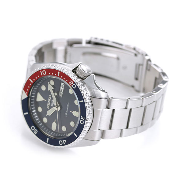 セイコー5 スポーツ スポーツ スタイル 自動巻き SBSA003 流通限定モデル 腕時計 メンズ ネイビー Seiko 5 Sports SKX Series ブランド おしゃれ 防水 プレゼント 男性 実用的