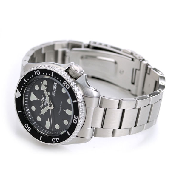 セイコー5 スポーツ スポーツ スタイル 自動巻き SBSA005 流通限定モデル 腕時計 メンズ ブラック Seiko 5 Sports SKX Seriesブランド おしゃれ 防水 プレゼント 男性 実用的