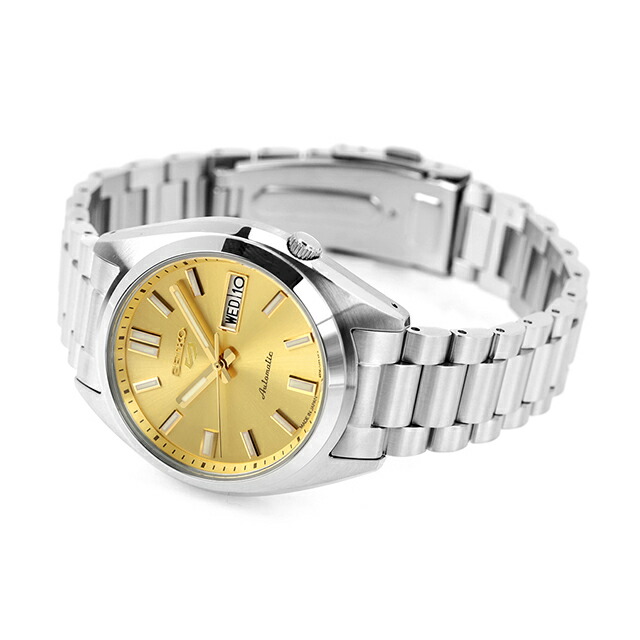 セイコー5 スポーツ SNXS Series 自動巻き 腕時計 ブランド メンズ Seiko 5 Sports SBSA295 ゴールド 日本製 おしゃれ 防水 プレゼント 男性 実用的