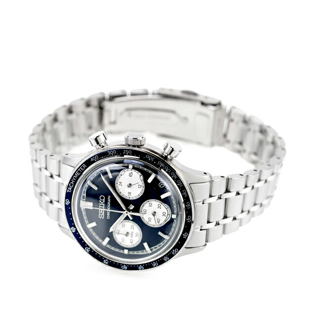 セイコーセレクション クォーツ 電池式 腕時計 ブランド メンズ クロノグラフ SEIKO SELECTION SBTR053 アナログ ネイビー おしゃれ 防水 プレゼント 男性 実用的