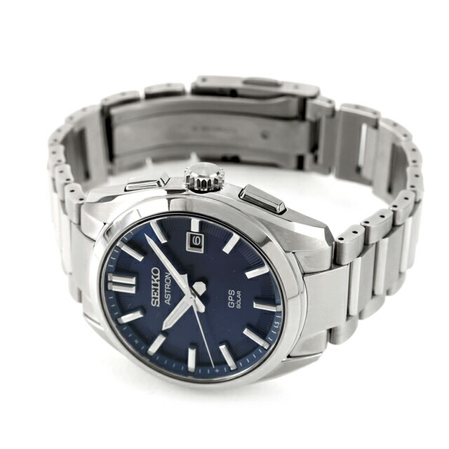 セイコー アストロン オリジン GPS衛星電波ソーラー 腕時計 ブランド メンズ チタン SEIKO ASTRON SBXD033 アナログ ダークブルー 日本製 高級 おしゃれ 防水 文字盤 大きい プレゼント 男性 実用的