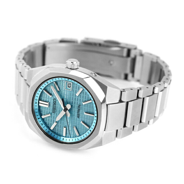 セイコー アストロン NEXTER 電波ソーラー 腕時計 ブランド メンズ チタン SEIKO ASTRON SBXY103 アナログ ミントブルー 日本製 高級 おしゃれ 防水 文字盤 大きい プレゼント 男性 実用的
