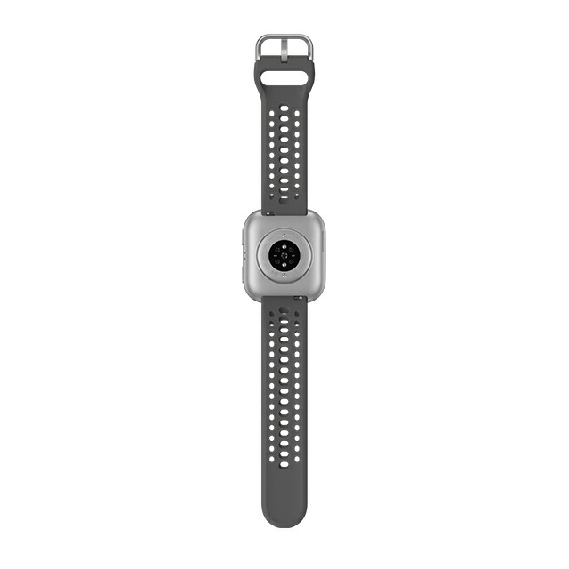 アマズフィット Bip6 充電式クォーツ スマートウォッチ ブランド メンズ レディース Bluetooth Amazfit SP170074-C17 デジタル チャコールグレー