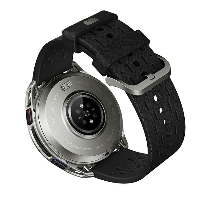 アマズフィット チーター 2 ウルトラ Cheetah 2 Ultra スマートウォッチ ブランド チタン Bluetooth 替えベルト Amazfit SP170084-C245 デジタル ブラック 黒