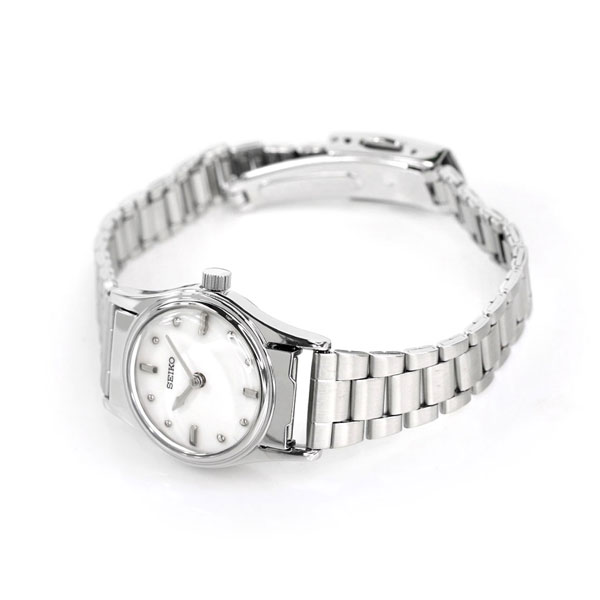 セイコー 触読式時計 視覚障害者対応 凸文字盤 日本製 クオーツ レディース 腕時計 SQWK029 SEIKO ホワイト ブランド おしゃれ 防水 プレゼント 女性 実用的