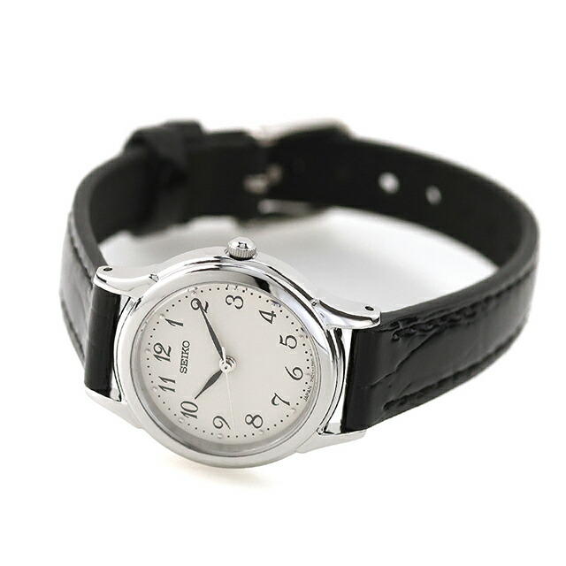 セイコーセレクション スピリット クオーツ 腕時計 レディース SEIKO SELECTION STTC005 アナログ ホワイト ブラック 黒 日本製 ブランド おしゃれ 防水 軽い 華奢 かわいい プレゼント 女性 実用的