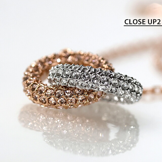 スワロフスキー ネックレス レディース ブランド SWAROVSKI Dextera ペンダント スワロフスキー 5414999 ローズゴールド シルバー アクセサリー
