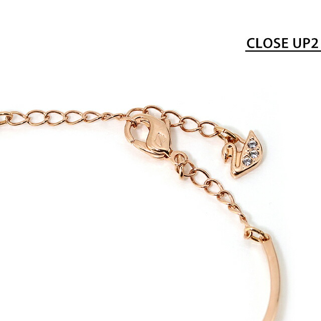 スワロフスキー バングル レディース ブランド SWAROVSKI Hyperbola ブレスレット スワロフスキー ハート 5518869 ローズゴールド アクセサリー