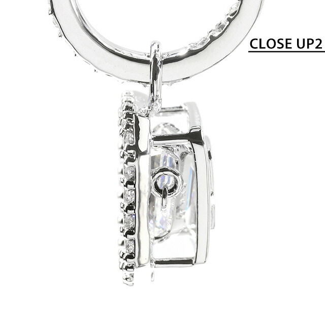 スワロフスキー ピアス レディース ブランド SWAROVSKI Una フープ スワロフスキー 両耳用 5638495 シルバー アクセサリー