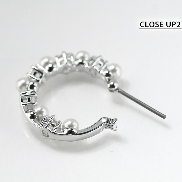 スワロフスキー ピアス レディース ブランド SWAROVSKI Matrix フープ スワロフスキー 両耳用 5709256 シルバー アクセサリー