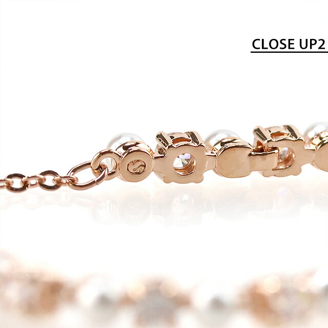 スワロフスキー ブレスレット レディース ブランド SWAROVSKI Matrix スワロフスキー 5729506 ローズゴールド アクセサリー