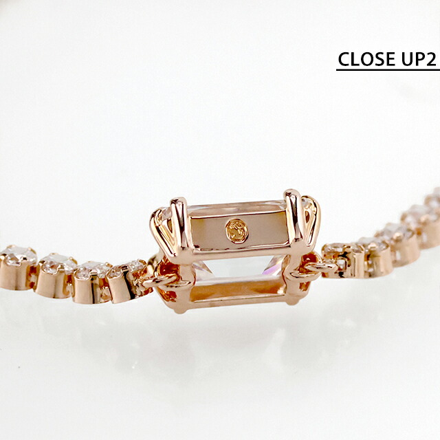 スワロフスキー ブレスレット レディース ブランド SWAROVSKI Matrix スワロフスキー 5730706 ローズゴールド アクセサリー