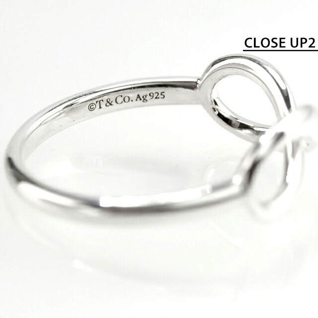 ティファニー リング レディース ブランド TIFFANY＆Co. Tiffany InfinityRing 6.5size インフィニティ 28017316 シルバー アクセサリー