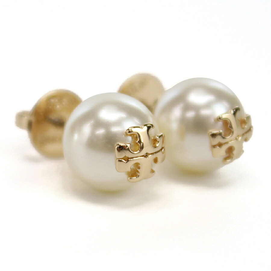 トリーバーチ ピアス レディース Tory Burch KIRA PEARL STUD EARRING 11165514 ホワイト アクセサリー ジュエリー ブランド 高級 おしゃれ プレゼント 女性 実用的 かわいい