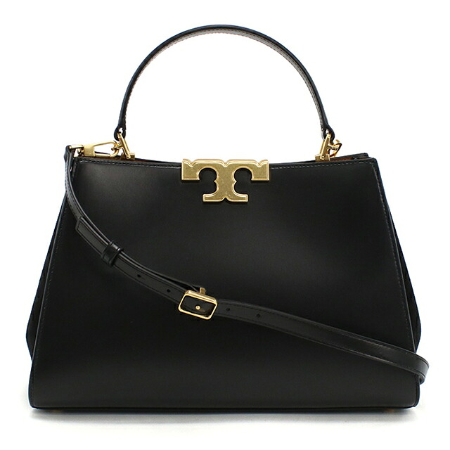 トリーバーチ ハンドバッグ レディース ブランド Tory Burch ELEANOR 137312 ブラック 軽量 小さめ 手提げ 高級 おしゃれ プレゼント 女性 実用的 かわいい