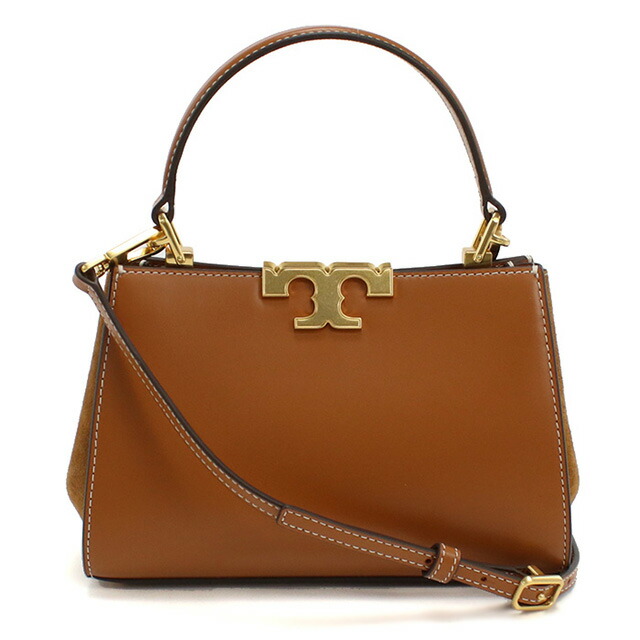 トリーバーチ ハンドバッグ レディース TORY BURCH ELEANOR 154816 WHISKEY ブラウン系 バッグ 軽量 小さめ 手提げ ブランド 高級 おしゃれ プレゼント 女性 実用的 かわいい