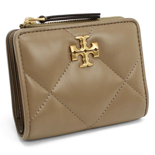 トリーバーチ 二折財布小銭入付き レディース ブランド Tory Burch レザー 154990 ブラウン 財布