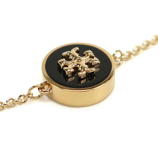 トリーバーチ ブレスレット レディース ブランド TORY BURCH 90284 TORY GOLD-BLACK ゴールド系 ブラック アクセサリー