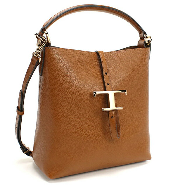 トッズ ショルダーバッグ レディース ブランド TOD'S 2WAY レザー XBWTSEK0100 ブラウン 斜めがけ 高級 おしゃれ プレゼント 女性 実用的 かわいい