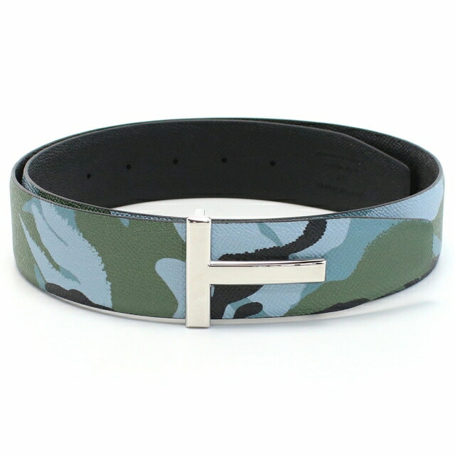 トム フォード ベルト メンズ ブランド TOM FORD イタリア TB178P BLUE CAMOUFLAGE-BLA マルチカラー ブラック 小物 選べるモデル プレゼント 実用的