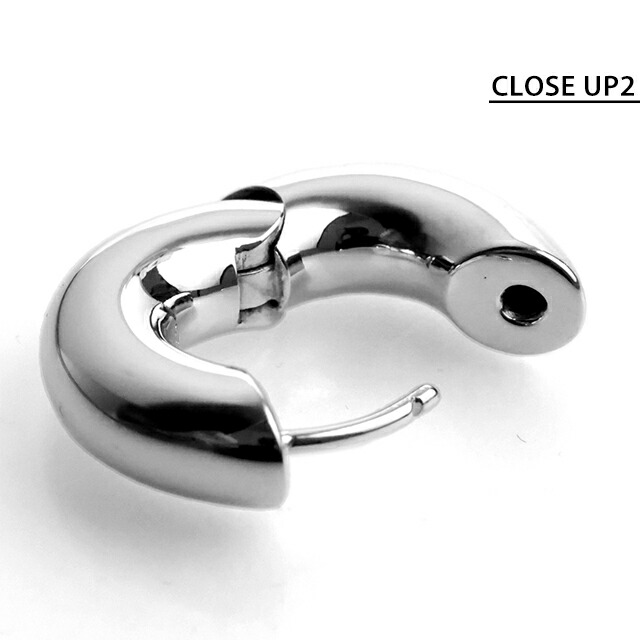 トムウッド ピアス メンズ レディース ブランド TOMWOOD チャンキーフープ フープ 両耳用 100153 シルバー アクセサリー